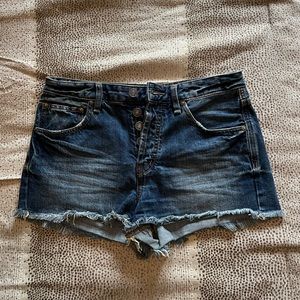 Free People Denim Shorts